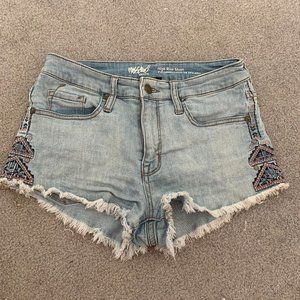 High Waisted Jean Shorts